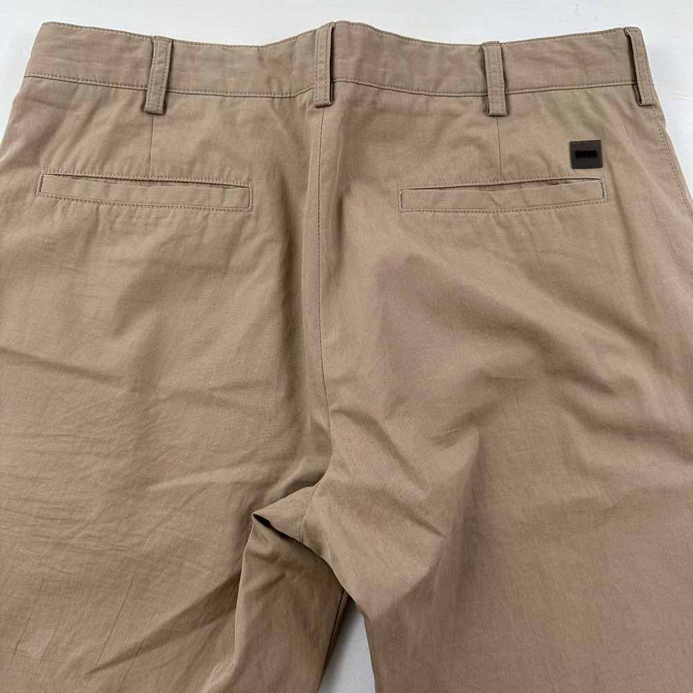 Hugo Boss Barrett Pants 34x29 Men‎ Beige Brown Tan Chinos 50 EU Cotton Khakis